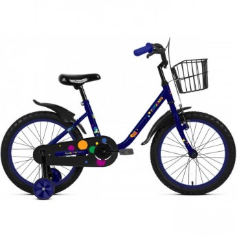 Велосипед FORWARD BARRIO 18 (1 ск.) 2023, темно-синий с рамой 18" Велосипед FORWARD BARRIO 18 (1 ск.) 2023, темно-синий с рамой 18"