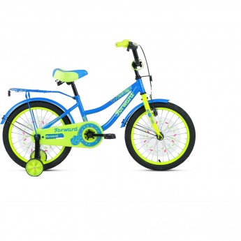 Велосипед FORWARD FUNKY 18 (2020) голубой/светло-зеленый Велосипед FORWARD FUNKY 18 (2020) голубой/светло-зеленый