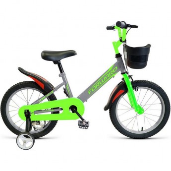 Велосипед FORWARD NITRO 16, 2022, серый Велосипед FORWARD NITRO 16, 2022, серый